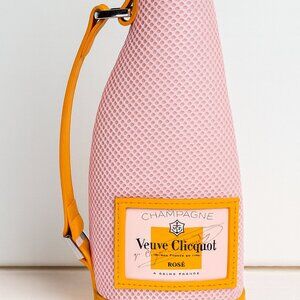 Veuve Cliquot-Champagne Brut Rose-Pink-Insulated Sleeve Zip Jacket Bag-AC066